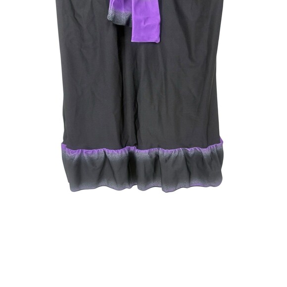 NWT Rosegal Purple & Black Crisscross Swimdress/Top Only Beachcore  Size 14 - Picture 3 of 7